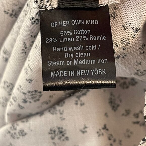 NWT Of Her Own Kind Dark Floral Mist Mirabelle Corset Maxi Dress Size L - Picture 4 of 7